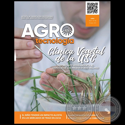 AGROTECNOLOGA  REVISTA DIGITAL - ABRIL - AO 11 - NMERO 143 - AO 2023 - PARAGUAY